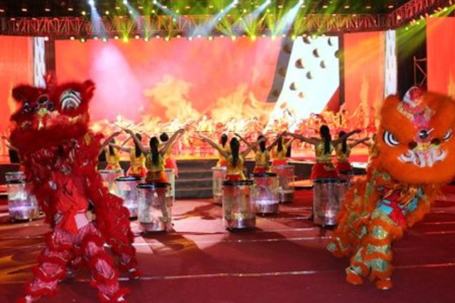 参加温岭电视台春晚演出