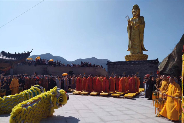 长屿万佛寺开光庆典 公益活动